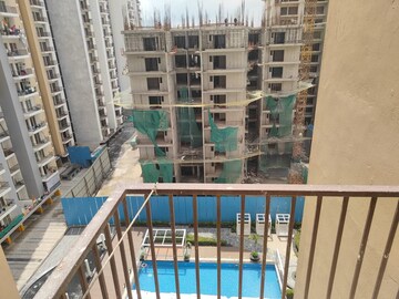 Balcony in 3 BHK Apartment at Panchsheel Greens II, Sector 16 Greater Noida – for Rent
