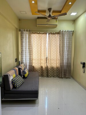 Living Room in 1 BHK Apartment at Accel  Belvedere, Bhandup West – for Rent