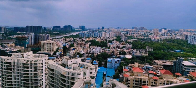 Exterior View, goel-ganga-serio 4 Bedroom 2800 Sq.Ft. Penthouse In Kharadi Pune 9192228