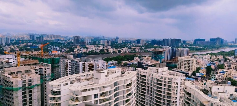 Exterior View, goel-ganga-serio 4 Bedroom 2800 Sq.Ft. Penthouse In Kharadi Pune 9192228