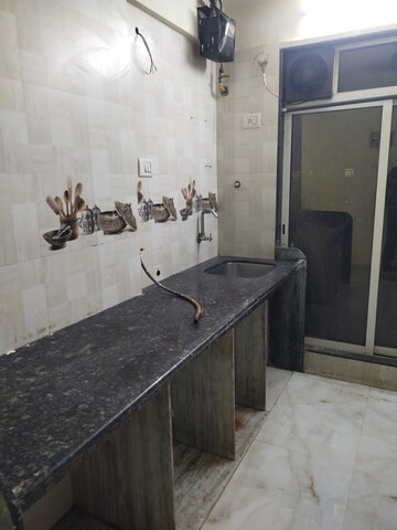 Kitchen in 2.5 BHK Apartment at Sayba Orchid, Kurla East – for Rent