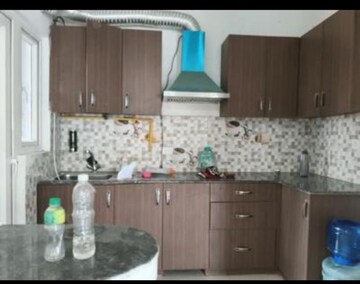 Kitchen in 3 BHK Apartment at Samridhi Grand Avenue, Tech Zone 4 Greater Noida – for Rent