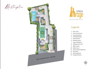 Master Plan in 3 BHK Apartment at Keshtopur – for Sale