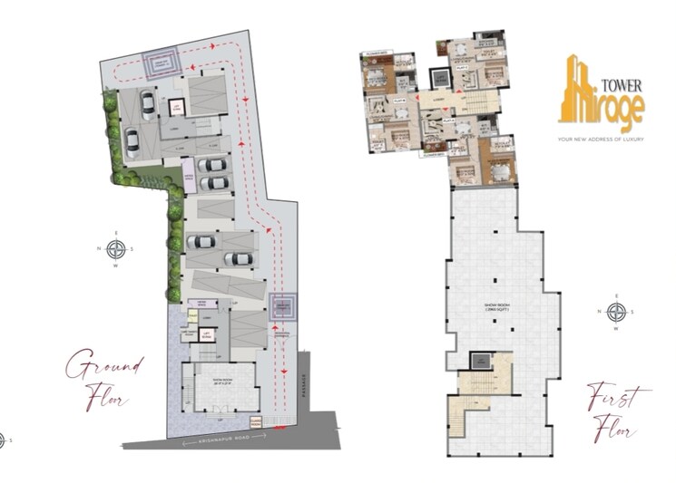 Master Plan, keshtopur 3 Bedroom 1000 Sq.Ft. Apartment In Keshtopur Kolkata 9192268