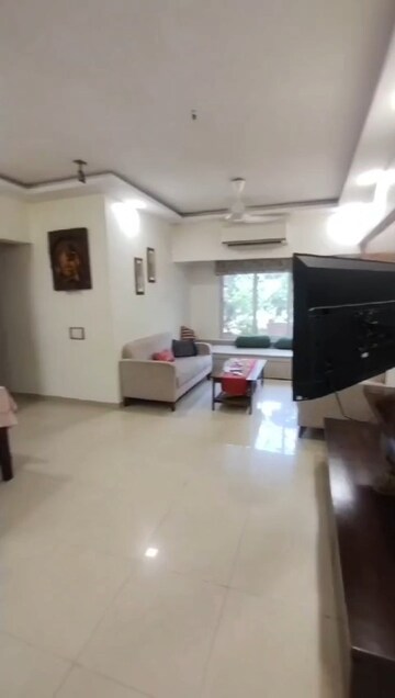 Living Room in 3 BHK Apartment at RNA Heights, Andheri East – for Rent