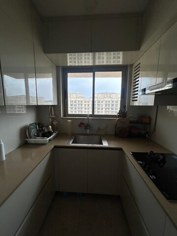 Kitchen in 1 BHK Apartment at Hiranandani Regent Hill, Powai – for Rent