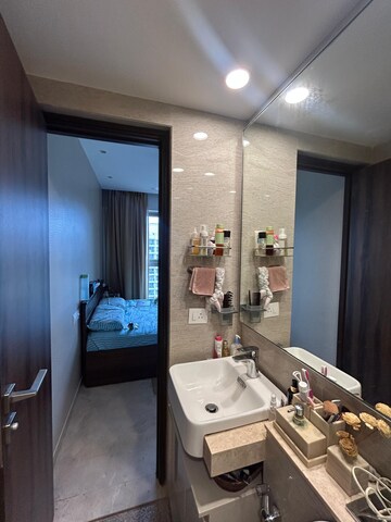 Attached Bathroom in 1 BHK Apartment at Hiranandani Regent Hill, Powai – for Rent