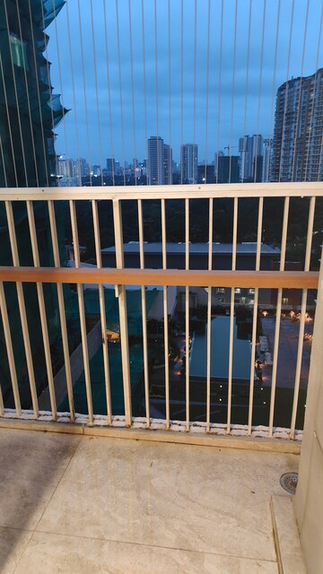 Balcony in 2 BHK Apartment at Tata Serein, Pokhran Road No Two – for Rent