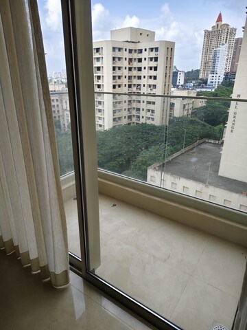 Balcony in 2 BHK Apartment at Hiranandani Highland, Powai – for Rent