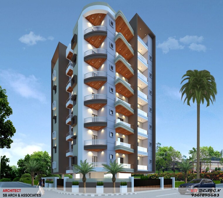 Exterior View, besa pipla rd 3 Bedroom 1100 Sq.Ft. Apartment In Besa Pipla rd Nagpur 9192314