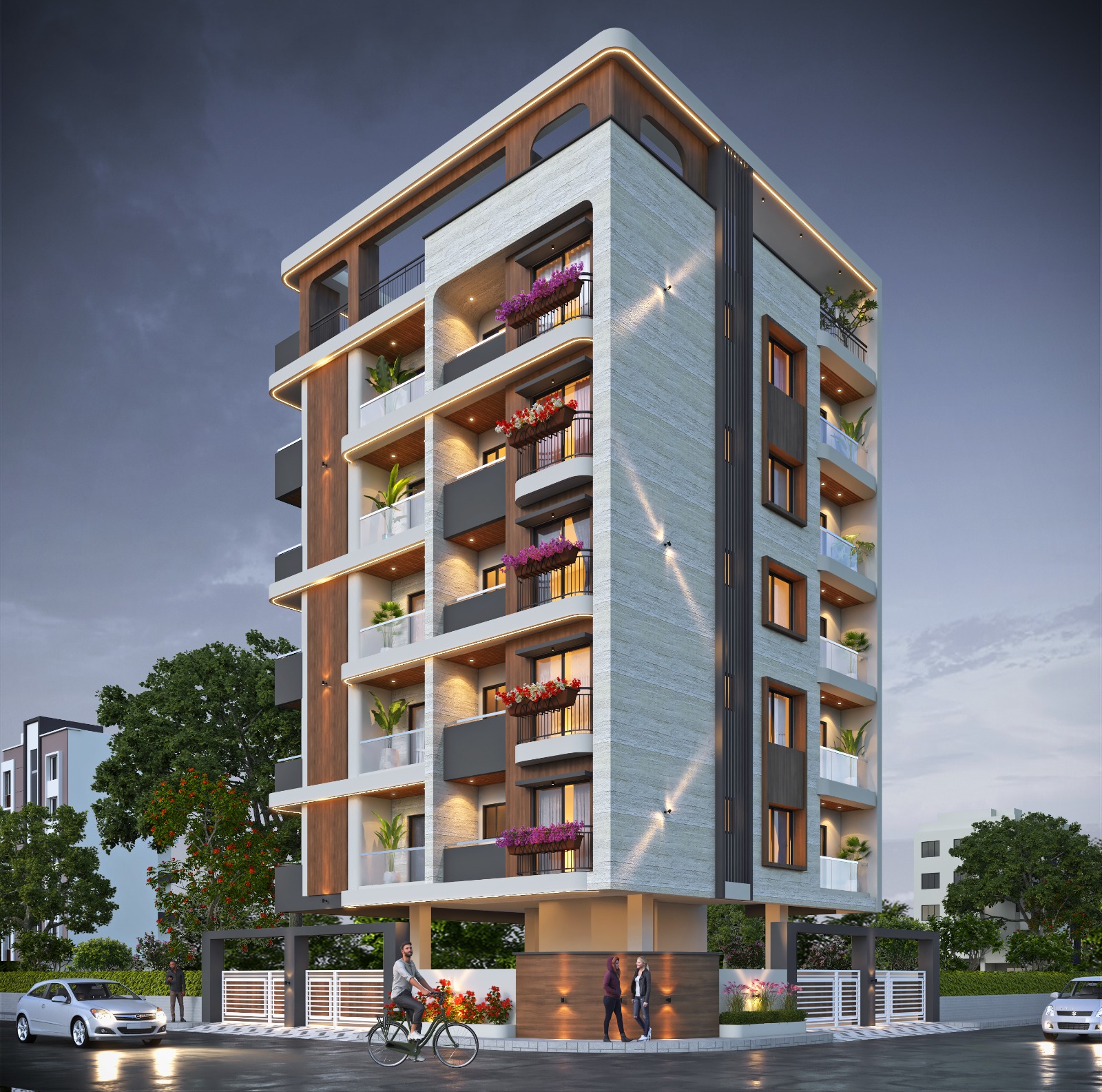 3 BHK + Pooja Room,Study Room Apartment For Sale in Besa Pipla Rd