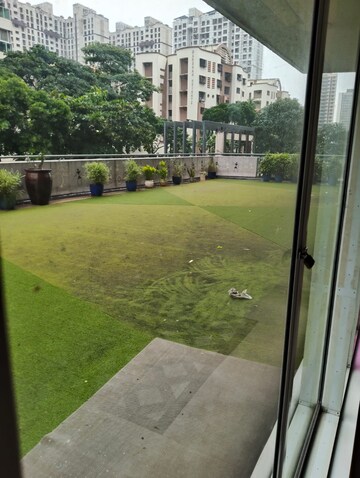 Balcony in 2.5 BHK Apartment at Sumit Garden Grove, Borivali West – for Rent