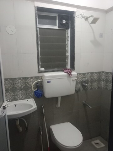 Bathroom in 2 BHK Apartment at Sainath Tower, Bhandup West – for Rent