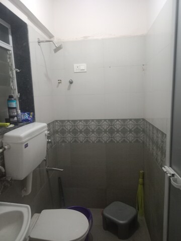 Bathroom in 2 BHK Apartment at Sainath Tower, Bhandup West – for Rent