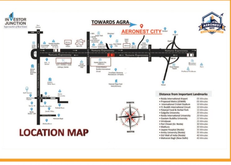 Exterior View, jewar  100 Sq.Yd. Plot In Jewar Greater Noida 9185474