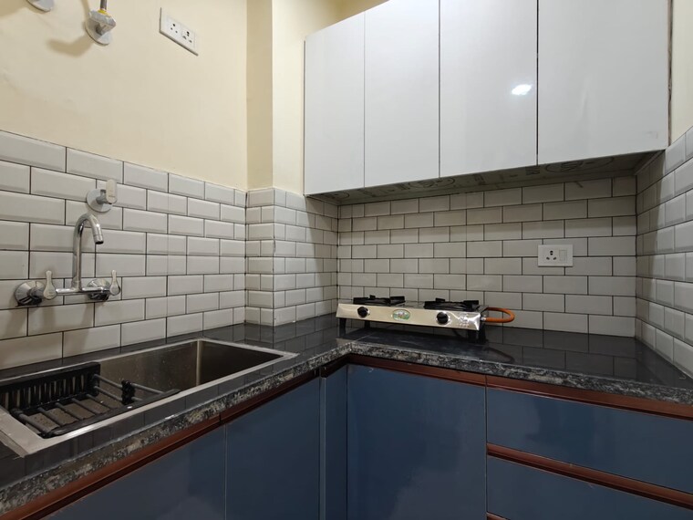 Kitchen, saket 1 RK 450 Sq.Ft. Builder Floor In Saket Delhi 9192393