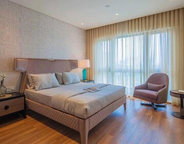 Bedroom in 4 BHK Apartment at Panchshil Eon Waterfront II, Kharadi – for Rent