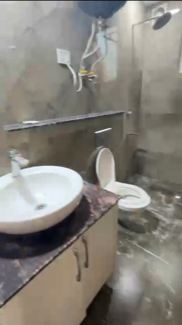 Bathroom in 3 BHK Builder Floor at Saket – for Rent