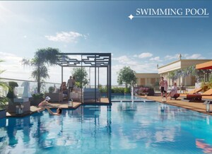 Swimming Pool in 2 BHK Apartment at Pam Solitaire Castle, Vasai West – for Sale