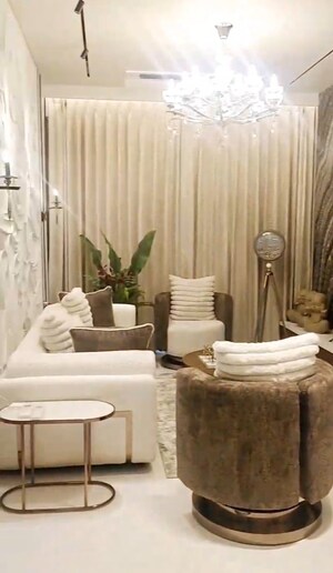 Living Room in 2 BHK Apartment at Pam Solitaire Castle, Vasai West – for Sale