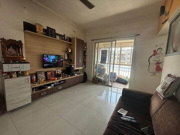 Living Room in 2 BHK Apartment at Majestique Landmark Miami, Dhayari – for Sale