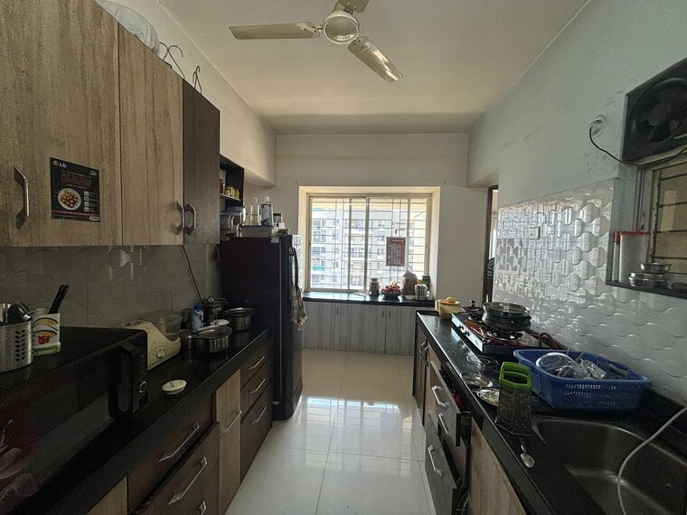 Kitchen, majestique-landmark-miami 2 Bedroom 1000 Sq.Ft. Apartment In Dhayari Pune 9192495