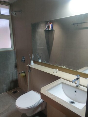 Bathroom in 2 BHK Apartment at Kundan Westros, Baner – for Rent