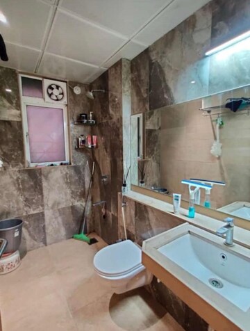 Bathroom in 2 BHK Apartment at Kundan Westros, Baner – for Rent