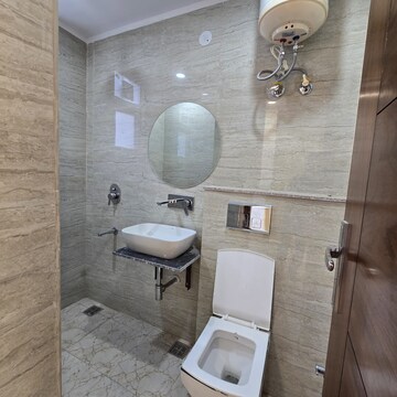 Bathroom in 2 BHK Builder Floor at Chattarpur – for Sale