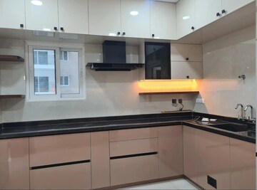 Kitchen in 3 BHK Apartment at Rajapushpa Provincia, Narsingi – for Rent
