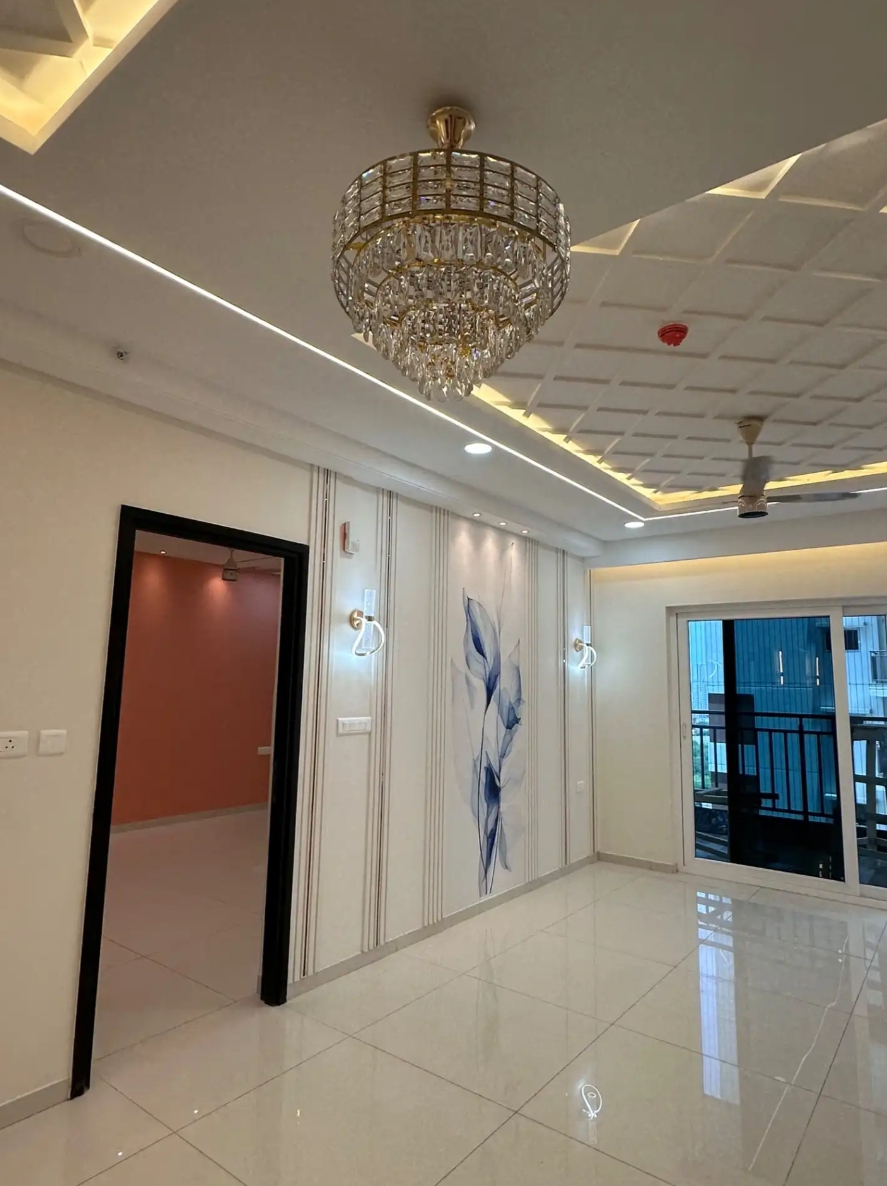 3 BHK + Pooja Room Apartment For Rent in Rajapushpa Provincia