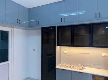 Kitchen in 3 BHK Apartment at Rajapushpa Provincia, Narsingi – for Rent