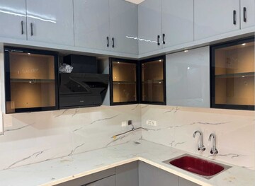 Kitchen in 3 BHK Apartment at Rajapushpa Provincia, Narsingi – for Rent