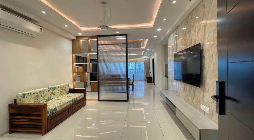 3 BHK + Pooja Room Apartment For Rent in Rajapushpa Provincia