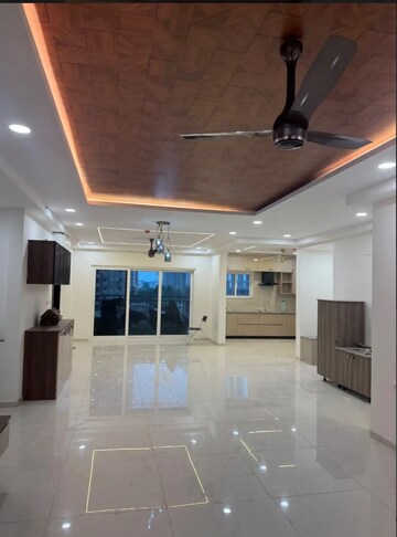 Kitchen in 3 BHK Apartment at Rajapushpa Provincia, Narsingi – for Rent