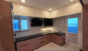 Kitchen in 3 BHK Apartment at Rajapushpa Provincia, Narsingi – for Rent