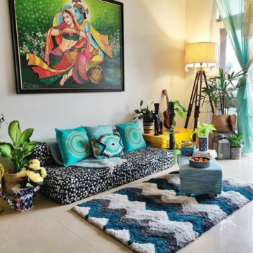 Bedroom in 2 BHK Apartment at Windsor Apartment Bandra West, St. Peters Colony – for Rent