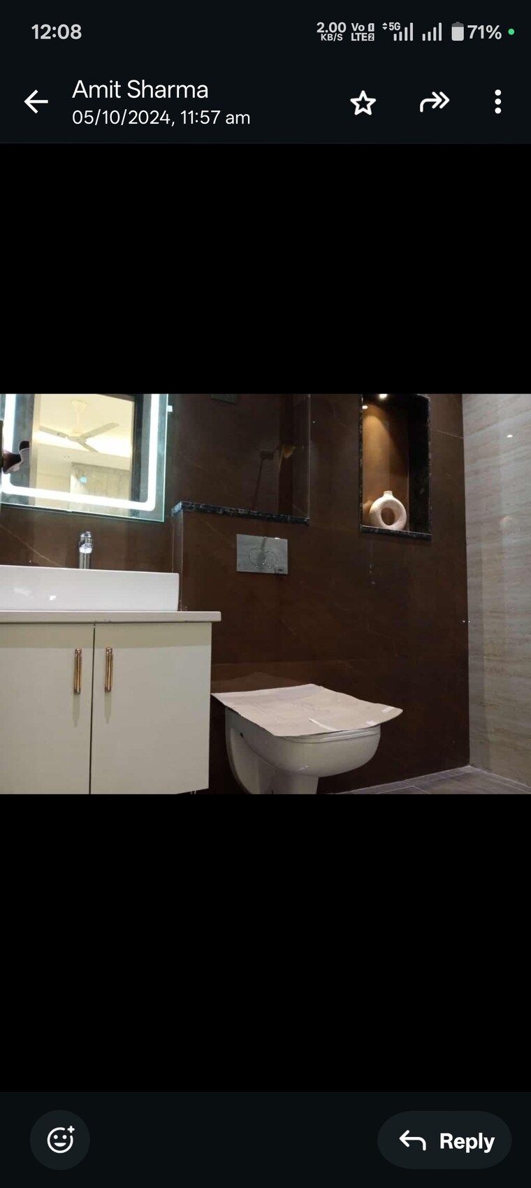 Master Bedroom, sushant-lok-2 3 Bedroom 1800 Sq.Ft. Builder Floor In Sector 57 Gurgaon 9192681