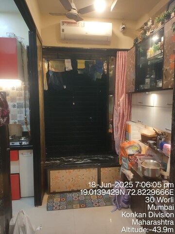 Living Room in 1 BHK Apartment at Adarsh Nagar Society, Worli – for Rent