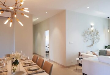 Living Room in 4 BHK Apartment at Godrej Meridien, Sector 106 – for Sale