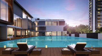Swimming Pool in 4 BHK Apartment at Godrej Meridien, Sector 106 – for Sale