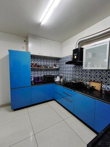 Kitchen in 2 BHK Apartment at Aparna Sarovar Zicon, Nallagandla – for Rent