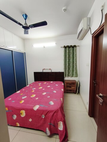 Bedroom in 2 BHK Apartment at Aparna Sarovar Zicon, Nallagandla – for Rent