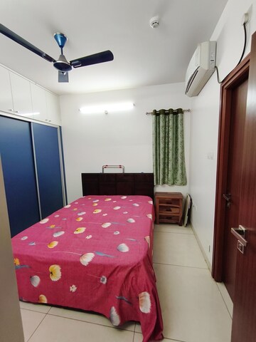 Bedroom in 2 BHK Apartment at Aparna Sarovar Zicon, Nallagandla – for Rent