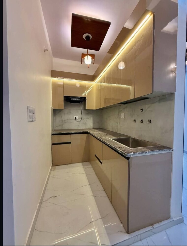 Kitchen, sa-homes-i 2.5 Bedroom 456 Sq.Ft. Builder Floor In Uttam Nagar Delhi 9192753