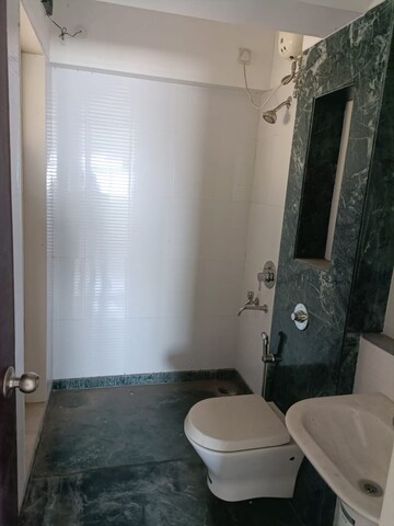 Bathroom in 3 BHK Apartment at Lodha Splendora, Ghodbunder Road – for Rent