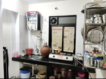 Kitchen in 1 BHK Apartment at Raunak City 3, Kalyan West – for Sale