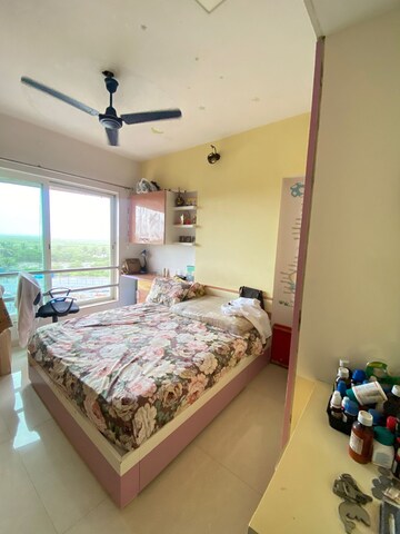 Bedroom in 2 BHK Apartment at Gurukrupa Marina Enclave, Malad West – for Rent