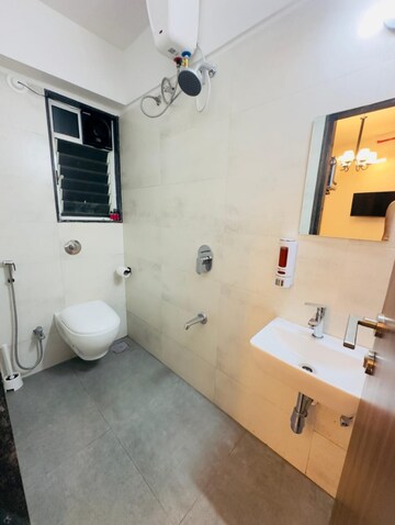 Bathroom in Studio Apartment at Bramhacorp Smart, Wadgaon Sheri – for Rent
