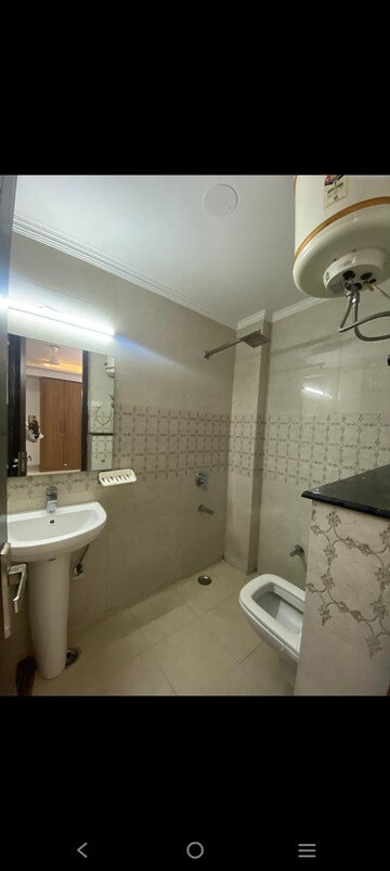 Bathroom in 2 BHK Builder Floor at Saket – for Rent